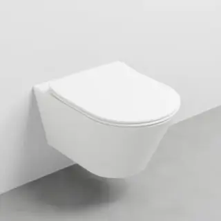 Комплект: Унитаз подвесной RIMLESS+сиденье MARE