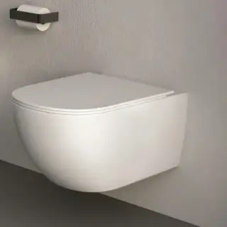 Унитаз NIC design Pin 003.709.003+005.712.003 цвет-матовый белый