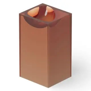 Раковина Dea Design LIGHT DD2024.495.R9 цвет-BROWN COPPER-R9