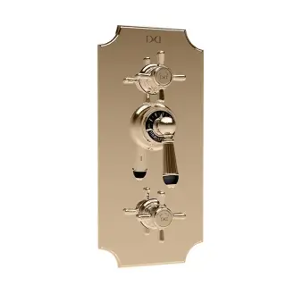 Смеситель для душа Devon&Devon Black Diamond BLD79OT светлое золото