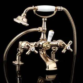 Смеситель для ванны Devon&Devon City UTCI133/BOT светлое золото