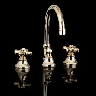 Смеситель для раковины Devon&Devon City UTCI100A светлое золото