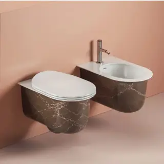 Унитаз Art Ceram RIMLESS CHV001.49.00 Цвет- bronze amani