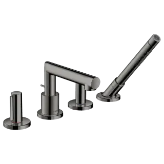 Смеситель для ванны AXOR Uno 45444330 цвет-полированный черный хром