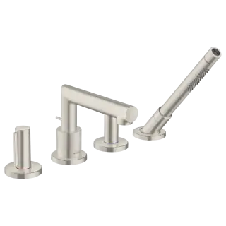 Смеситель для ванны AXOR Uno 45444800 цвет-stainless steel optic