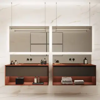 Комплект мебели для ванной Oasis Smartcode SM 001