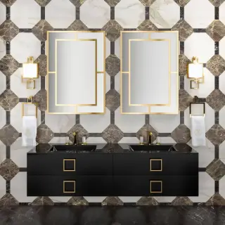 Комплект мебели для ванной Oasis DAPHNE D31