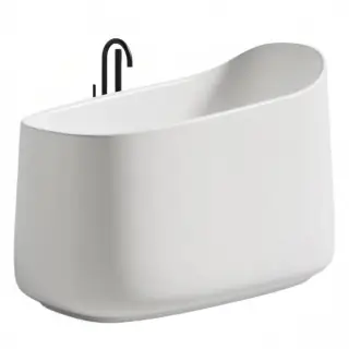 Ванна отдельностоящая матовая SALINI ORIENTE OFURO