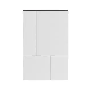 Зеркальный шкаф Cielo ALEX SPALX.NM цвет-матовый черный