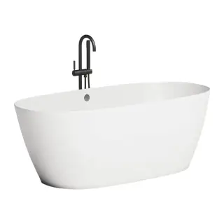 Отдельностоящая ванна SALINI SOFIA LIGHT с переливом