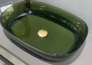 Раковина Antonio Lupi CRISTALMOOD SENSOC Cristalmood Oleo, хром