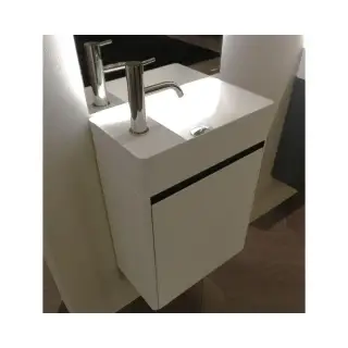 Комплект мебели с раковиной Antonio Lupi SIMPLO Smpamani SX (516)C +Simplomani (versione a) creta