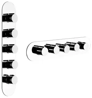 Смеситель для душа Gessi Tondo 43068#031 хром