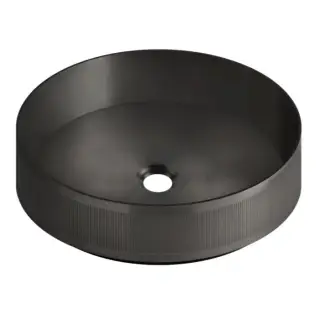 Раковина Gessi 65601#707 цвет-Black Metal Brushed PVD