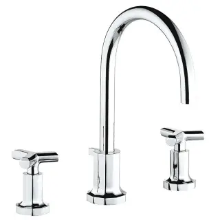 Смеситель для раковины THG Les Ondes G8A.A02.151M хром