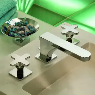 Смеситель для раковины THG PROFIL MÉTAL A6A.A02.151 хром