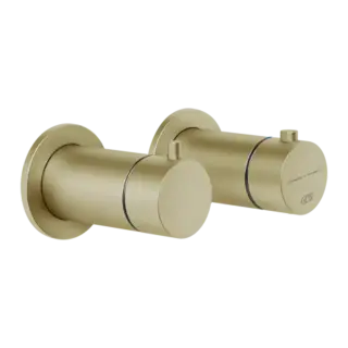 Смеситель для душа Gessi ANELLO/INGRANAGGIO 63333#727 Brushed Brass PVD/727