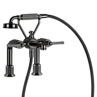 Смеситель для ванны Gessi VENTI20 65115#706 Black Metal PVD