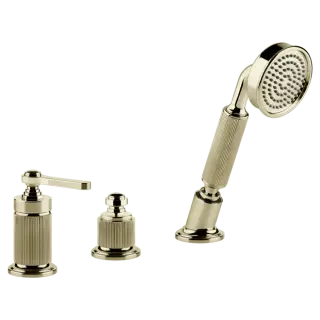 Смеситель для ванны Gessi VENTI20 65043#710 латунь PVD