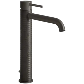 Смеситель для раковины Gessi MECCANICA 54203#707 цвет-Black Metal Brushed PVD