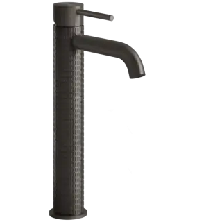 Смеситель для раковины Gessi MECCANICA 54209#707 цвет-Black Metal Brushed PVD