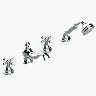 Смеситель для ванны THG BROADWAY A52.A02.112BG хром