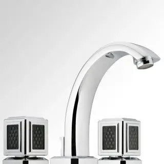 Смеситель для раковины THG Metropolis (black cristal) A2L.A02.151