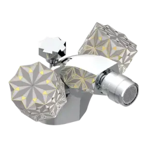 Смеситель для биде THG NIHAL IVORY PORCELAIN U2N.A02.3202 хром