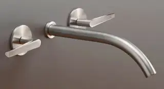 Смеситель для раковины CEA Flag FLG11S СТАЛЬ SATIN