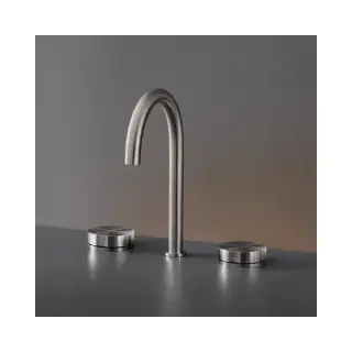 Смеситель для раковины CEA Giotto GIO17L сталь полированная