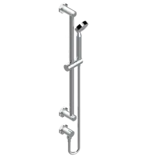 Душевой гарнитур THG NIHAL IVORY PORCELAIN U2N.A02.58 хром