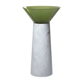 Раковина Antonio Lupi ALBUME ALBUME11+ALBUME21 пьедестал-MARMO BIANCO CARRARA