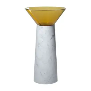 Раковина Antonio Lupi ALBUME ALBUME11+ALBUME21 пьедестал-MARMO BIANCO CARRARA