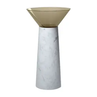 Раковина Antonio Lupi ALBUME ALBUME11+ALBUME21 пьедестал-MARMO BIANCO CARRARA