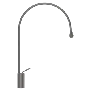 Смеситель для раковины Gessi GOCCIA 33606#126 цвет-Black Metal Brushed GHRC
