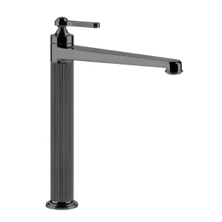 Смеситель для раковины Gessi VENTI20 65004#706 Black Metal PVD