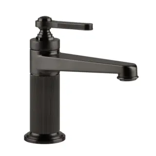 Смеситель для раковины Gessi VENTI20 65002#707 цвет-Black Metal Brushed PVD