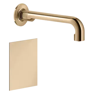 Смеситель для раковины Gessi INCISO 58105#735 Warm Bronze PVD