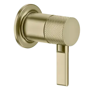 Смеситель для раковины Gessi INCISO 58109#727 цвет-браш.латунь PVD