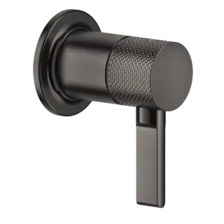 Смеситель для раковины Gessi INCISO 58109#707 Black Metal Brushed PVD