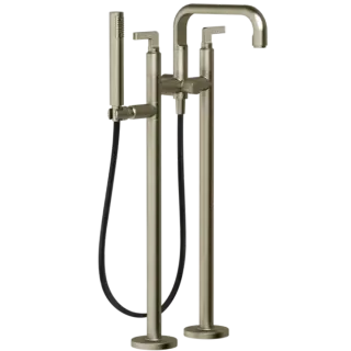 Смеситель для ванны Gessi INCISO 58029#149 FINOX BRUSHED NICKEL