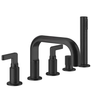 Смеситель для ванны Gessi INCISO 58040#187 состарен.бронза