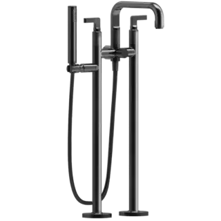 Смеситель для ванны Gessi INCISO 58029#706 Black Metal PVD