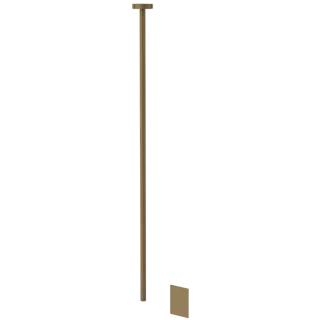 Смеситель для раковины Gessi INCISO 58024#713 античная латунь