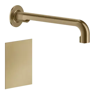 Смеситель для раковины Gessi INCISO 58107#726 Warm Bronze Brushed PVD