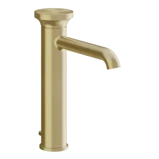 Смеситель для раковины Gessi ORIGINI 66005#727 цвет-браш.латунь PVD