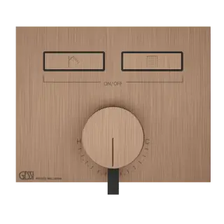 Смеситель для душа Gessi HI-FI 63079#708 браш.Медный PVD