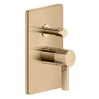 Смеситель для душа Gessi INCISO 58079#735 Warm Bronze PVD