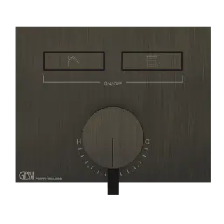 Смеситель для душа Gessi HI-FI 63079#187 состарен.бронза