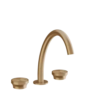 Смеситель для раковины Gessi ORIGINI 66014#726 Warm Bronze Brushed PVD